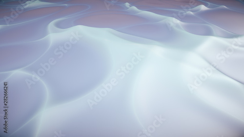 Abstract 3d fluid background