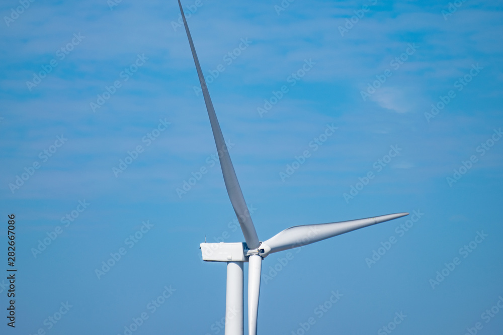 Khao Khao wind turbines on mountain, Phetchabun, Thailand