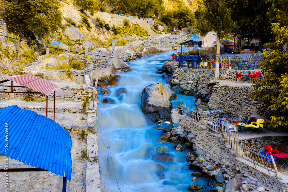 Fototapeta premium Thol Nagar Valley Gilgit Pakistan 