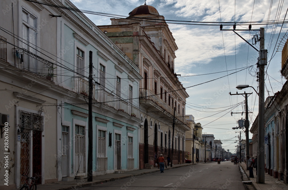 Straße Argüelles in Cienfuegos