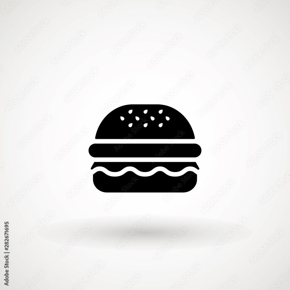 Sandwich Burger Hamburger icon illustration web site mobile logo app UI design, meat, beef, food, lettuce, sandwich, meal, grilled, tomato, bun, snack, onion, cheese sign symbol. Fast food vector. Sandwich Burger Hamburger icon illustration web site mobile logo app UI design, meat, beef, food, lettuce, sandwich, meal, grilled, tomato, bun, snack, onion, cheese sign symbol. Fast food vector.