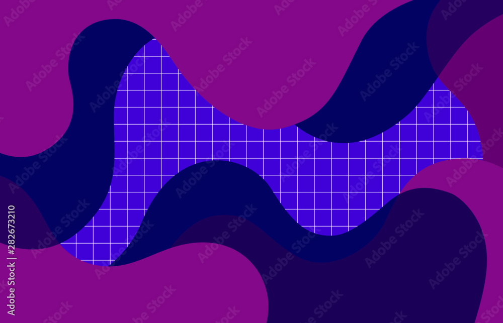 abstract background Colorful fluid geometric modern . Vector llustration