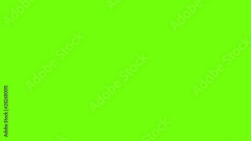 green paint splash background, isolated on black (FULL HD)