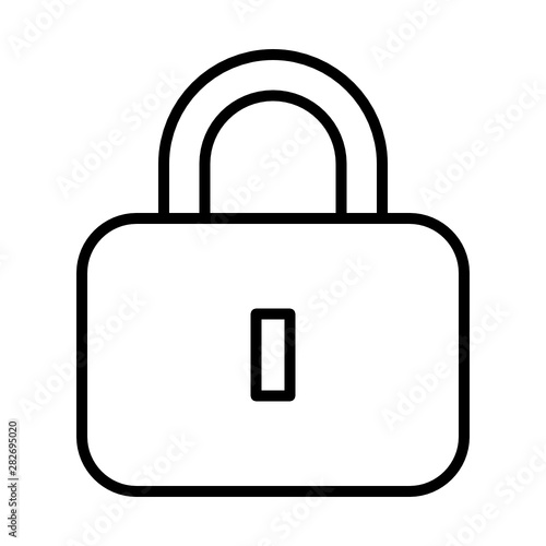 Lock security icon 