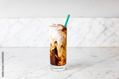 cold brew with cream
