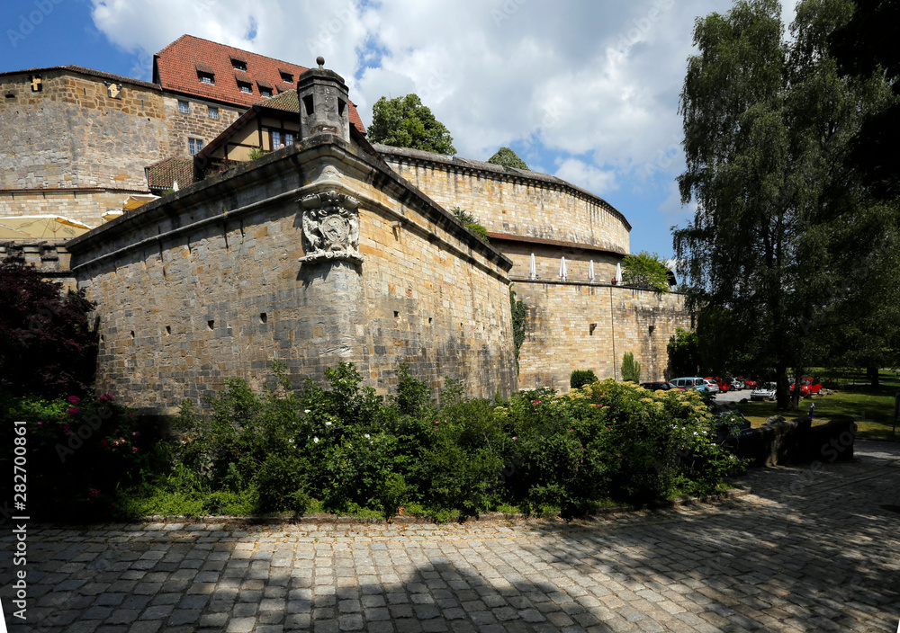 Veste Coburg, fortress, walls, towers, Coburg, Bavaria, Germany, Europe