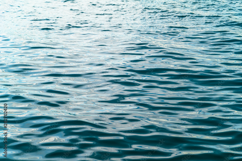 Naklejka premium beautiful sea shore shining sun