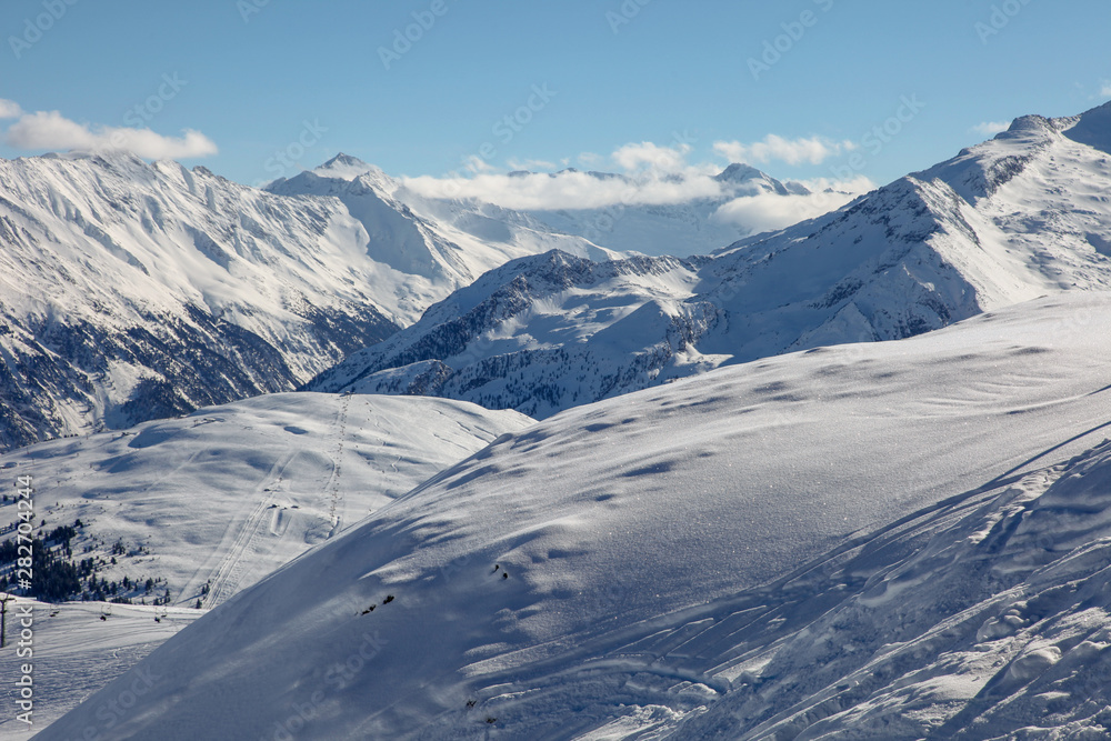 Mountains in the Alps, Zillertal