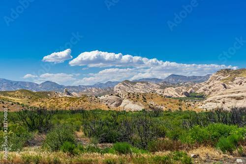 Mormon Rock area in the San Bernardino National Forest in California