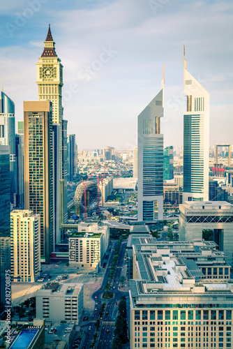 Canvas Print Modern cith skyline