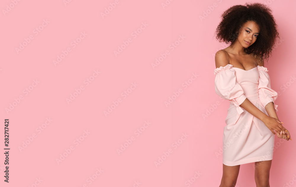 Beautiful afro-american girl is ready for party! Beautiful afro-american girl is ready for party!