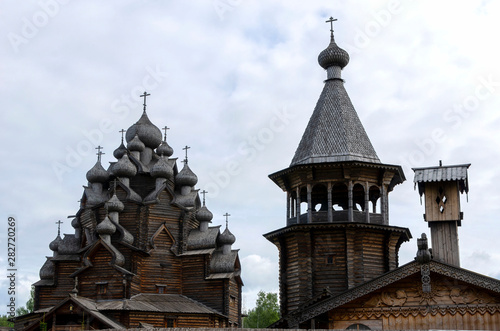 Wallpaper Mural old wooden church Torontodigital.ca