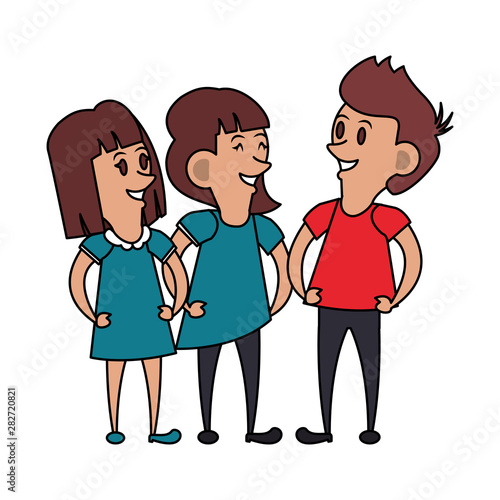friends kids young children cartoon
