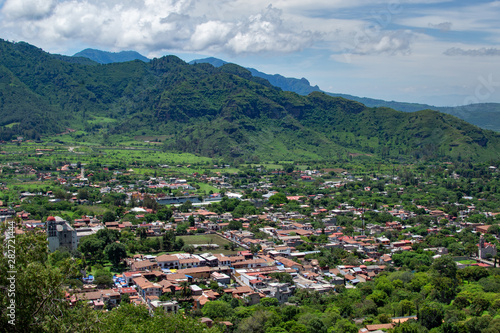 Vista panorámica de Malinalco Estado de México 