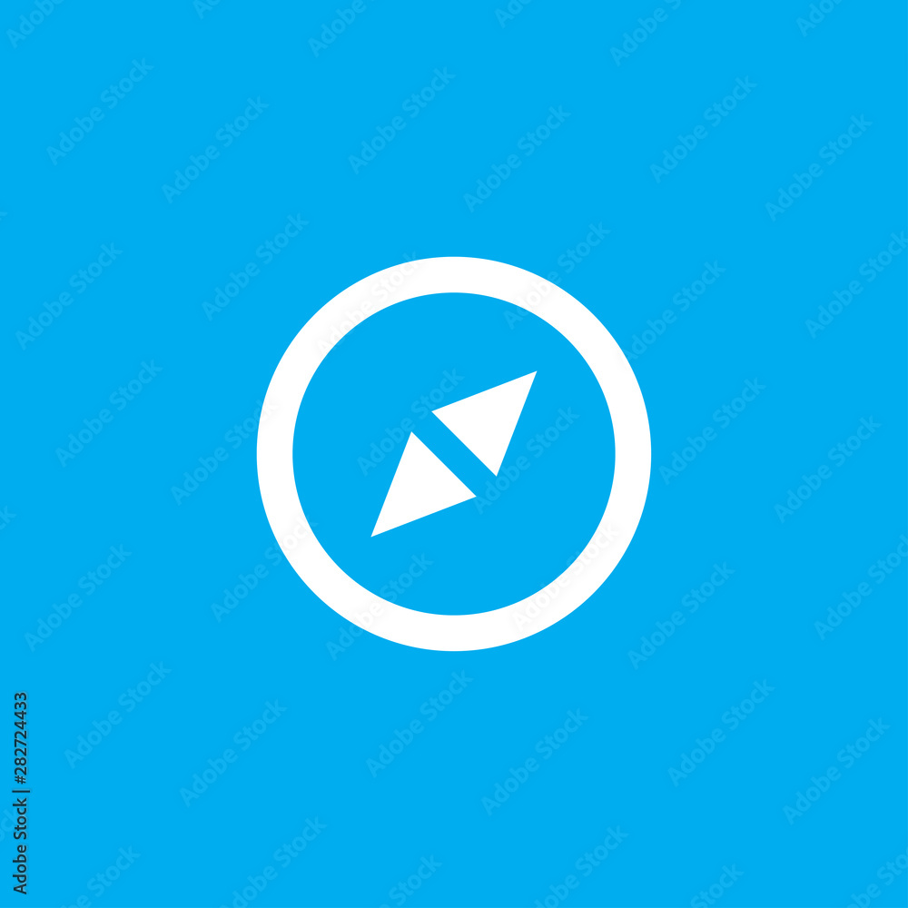 Compass icon for web and mobile Compass icon for web and mobile