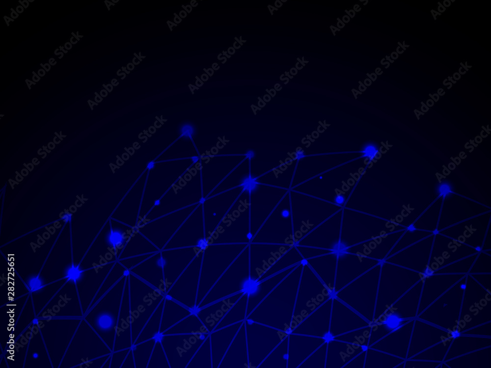 Blue abstract internet connection. Vector illustration for card Blue abstract internet connection. Vector illustration for card