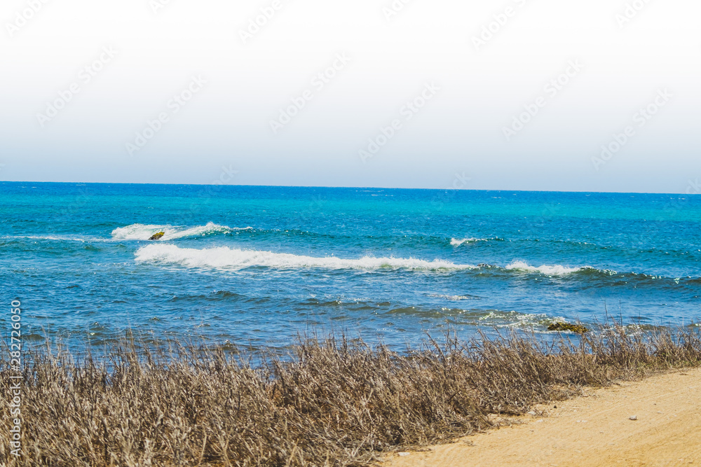 beach and sea