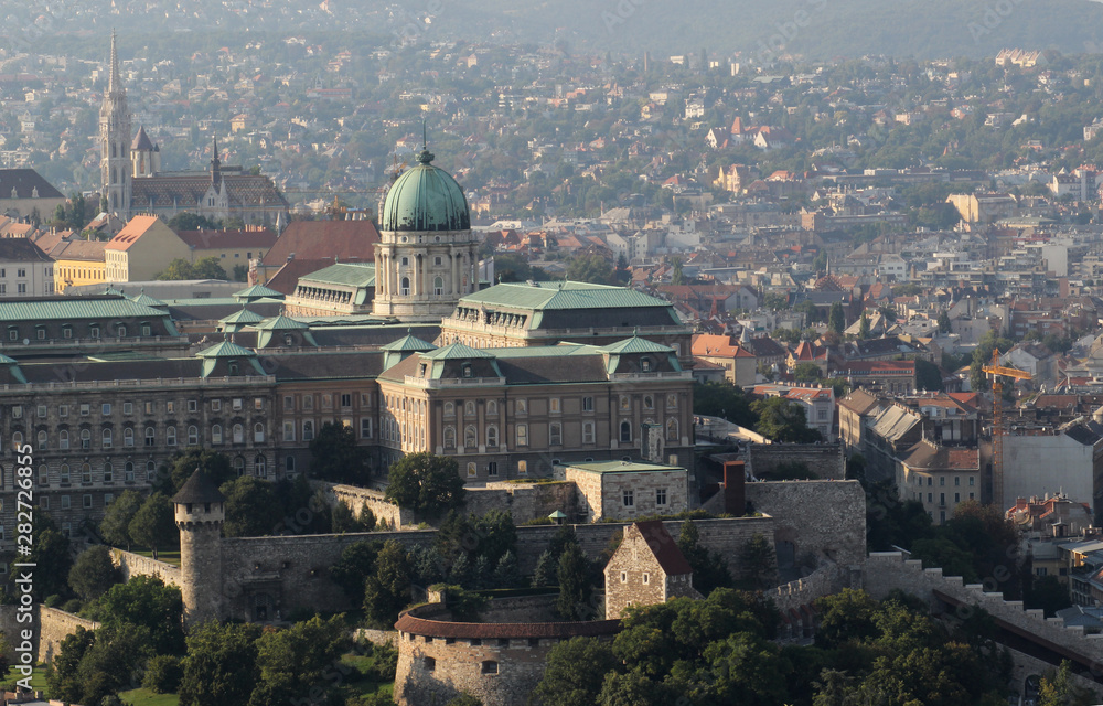 Obraz premium view of the city of Budapest