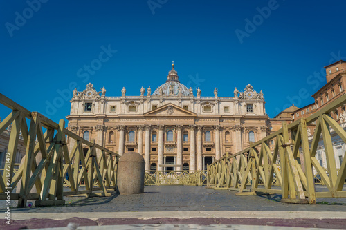 The Papal Basilica of St. Peter in the Vatican