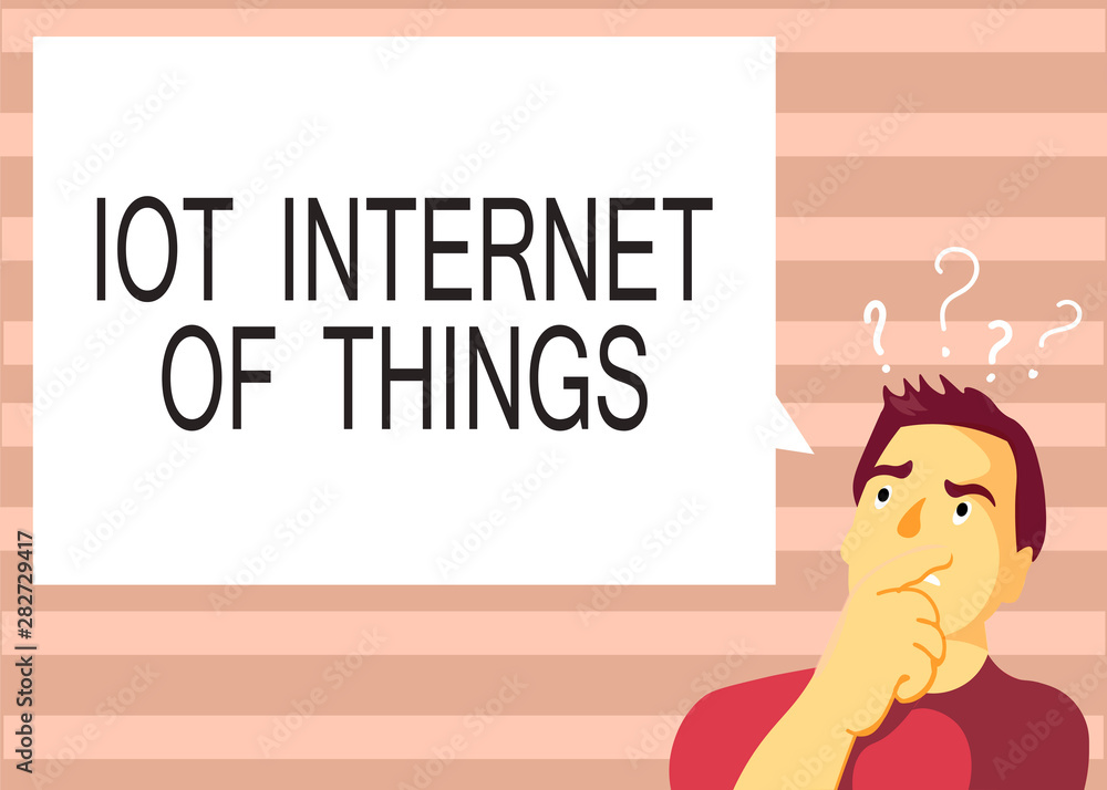 Text sign showing Iot Internet Of Things. Conceptual photo Network of Physical Devices send and receive Data. Text sign showing Iot Internet Of Things. Conceptual photo Network of Physical Devices send and receive Data.