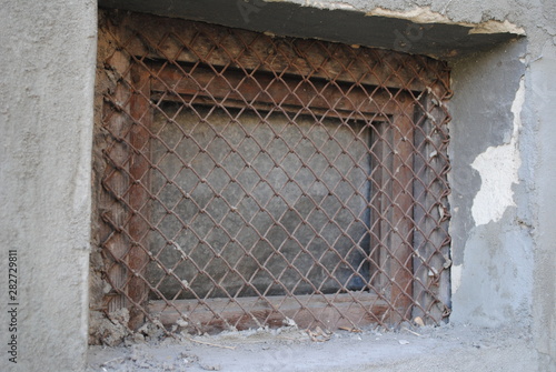 old window in the wall