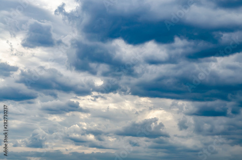 Dark Clouds before thunderstorm  Cloudy Sky