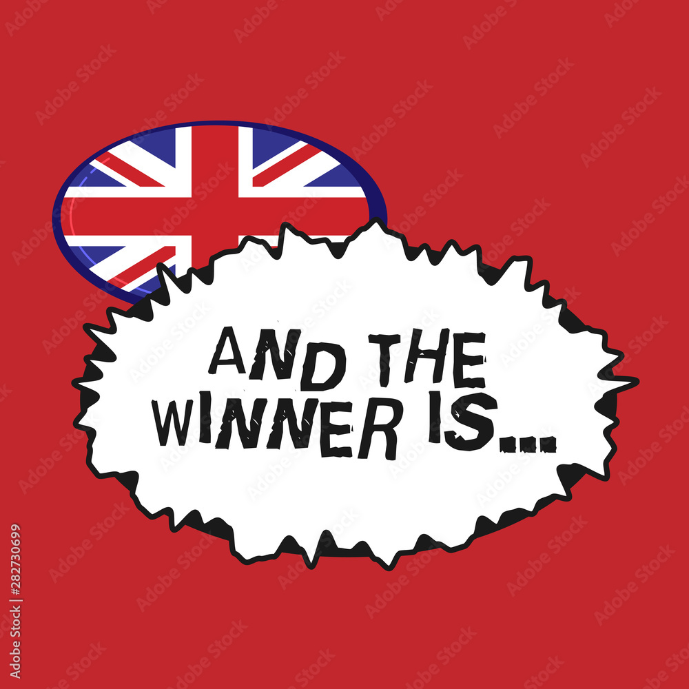 Writing note showing And The Winner Is.... Business photo showcasing Announcing who the Victor is Exemplar Achiever. Writing note showing And The Winner Is.... Business photo showcasing Announcing who the Victor is Exemplar Achiever.