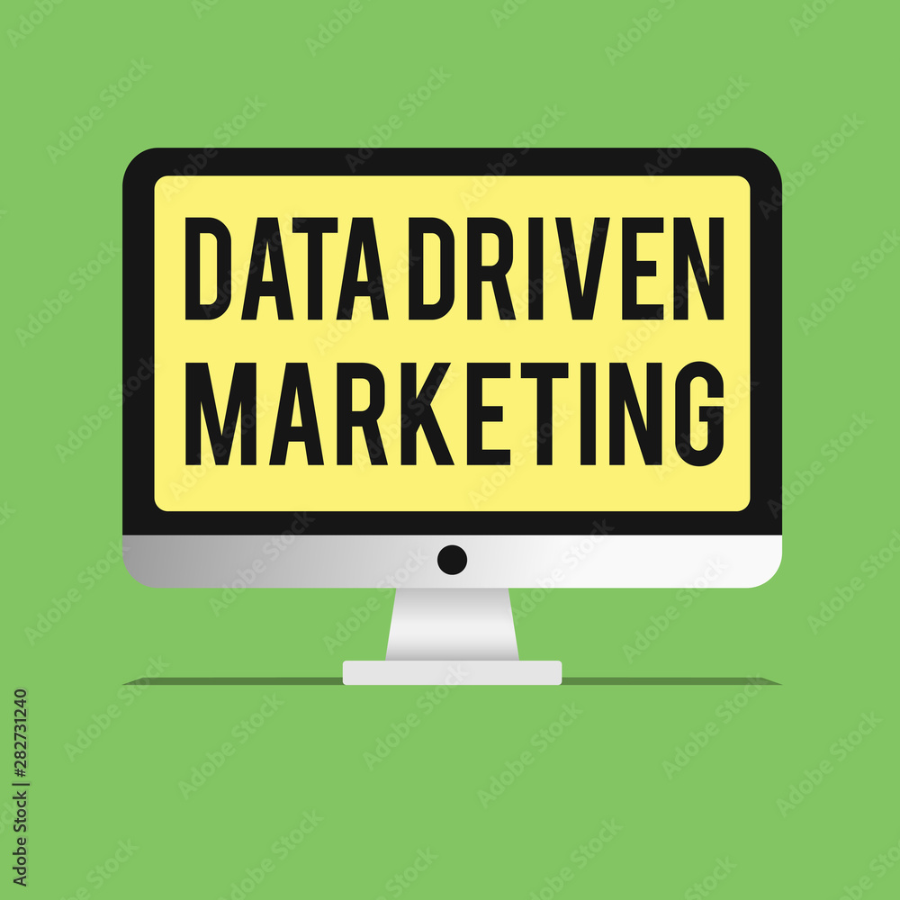 Word writing text Data Driven Marketing. Business concept for Strategy built on Insights Analysis from interactions. Word writing text Data Driven Marketing. Business concept for Strategy built on Insights Analysis from interactions.