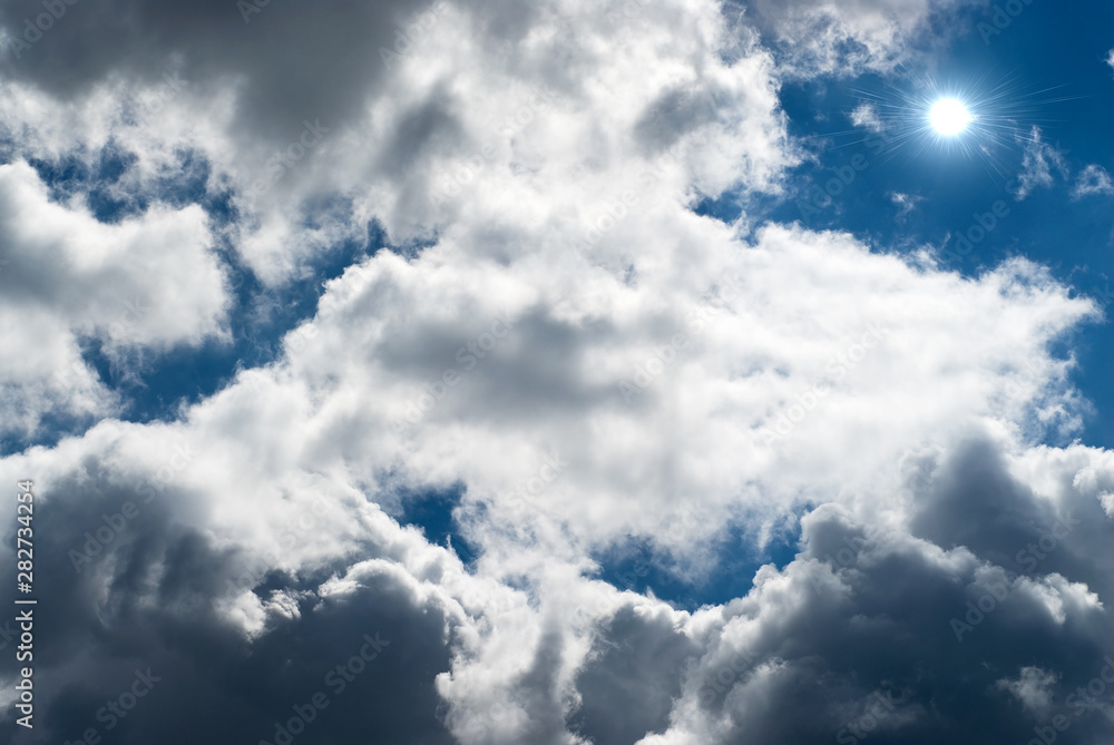 Fototapeta premium Stormy clouds
