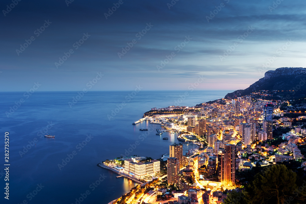 Panorama de la Principauté de Monaco