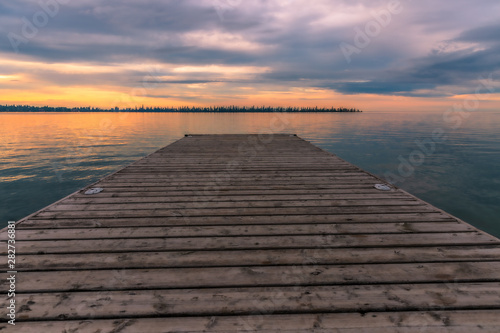 Fototapeta Naklejka Na Ścianę i Meble -  Clearwater Lake Sunset II