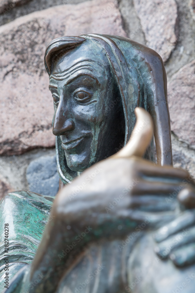 Fototapeta premium Eulenspiegelbrunnen in Mölln