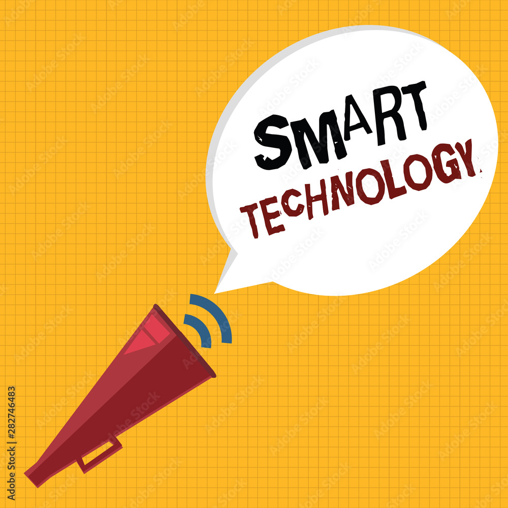 Word writing text Smart Technology. Business concept for gadgets or device that has a built in computer or chip. Word writing text Smart Technology. Business concept for gadgets or device that has a built in computer or chip.