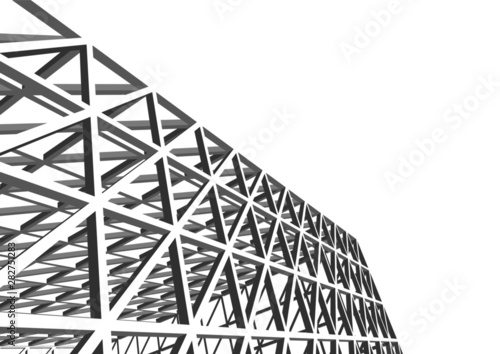 Structure building construction. Industrial background