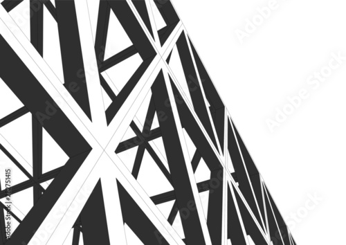 Structure building construction. Industrial background