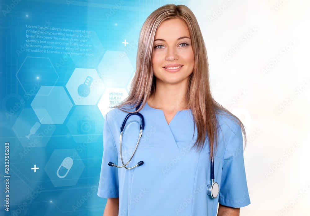 Nurse doctor aid background cardiologist care exam Nurse doctor aid background cardiologist care exam