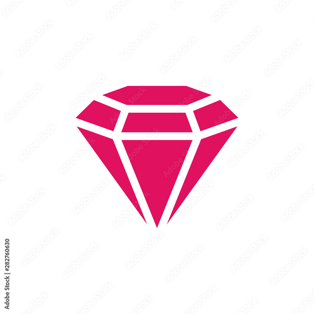Diamond icon vector crystal luxury symbol illustration Diamond icon vector crystal luxury symbol illustration