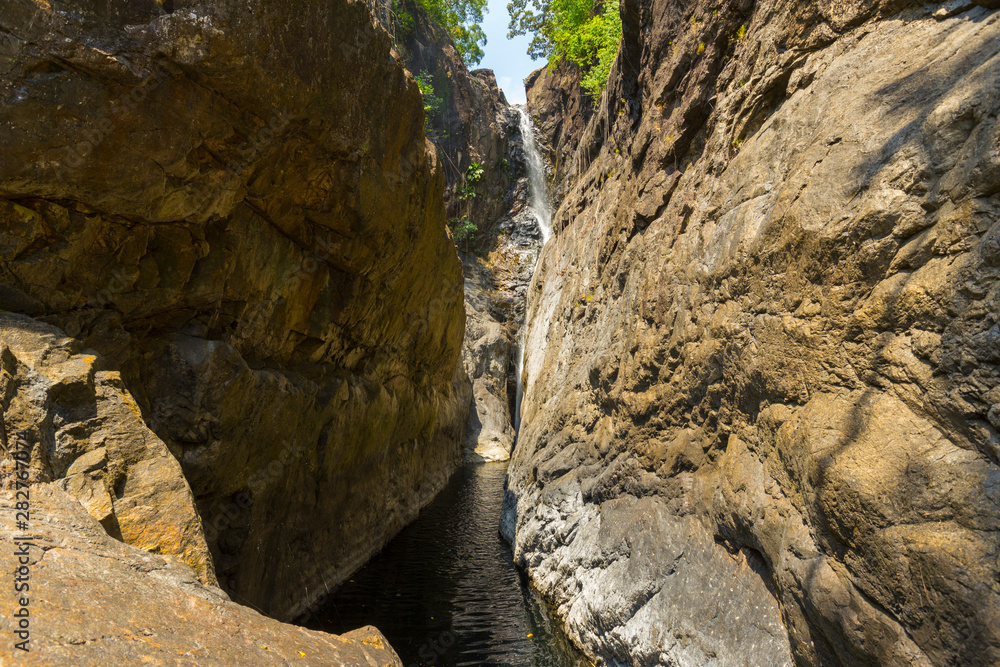 Klong Plu Waterfall on the island of Koh Chang, Thailand.