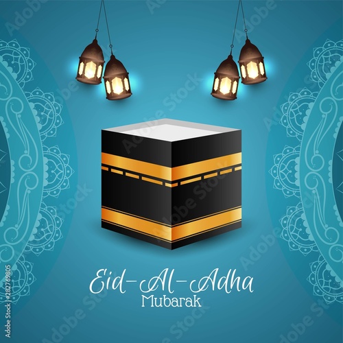 Abstract Eid Al Adha mubarak background