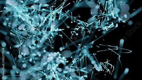 かっこいいパーティクル背景