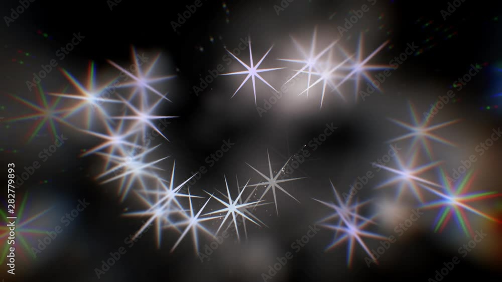 Festive Magical Sparkling Star Trail Particle Transition Festive Magical Sparkling Star Trail Particle Transition