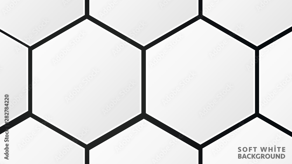 Soft White and Grey Gradient Hexagon Pattern Background for Business Web Design Print Presentation Soft White and Grey Gradient Hexagon Pattern Background for Business Web Design Print Presentation