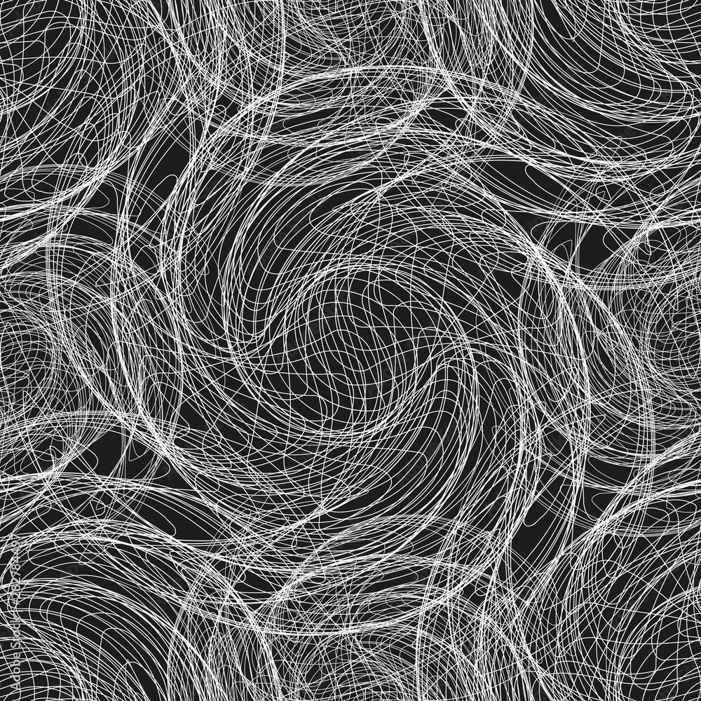 Fototapeta premium black white abstract seamless pattern for design