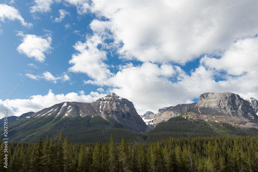 Fototapeta premium Ridgeline in Banff National Park Canada