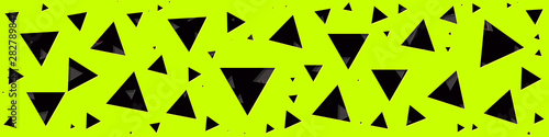 Free Download Abstract Generative Art color distributed triangle holes background illustration - GFXLoad