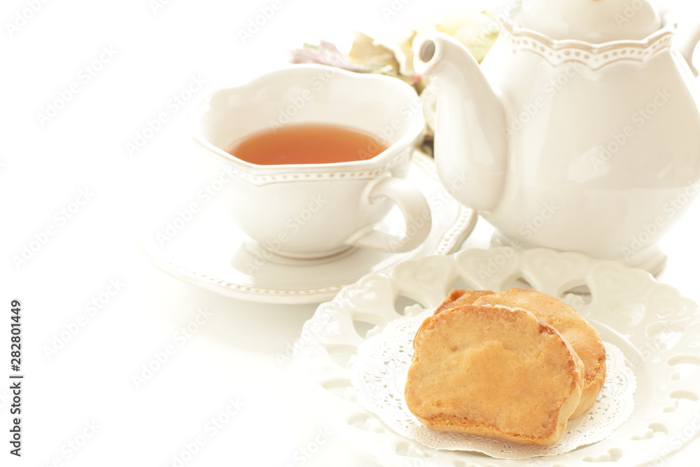 Homemade caramel rusk for sweet snack food image Homemade caramel rusk for sweet snack food image