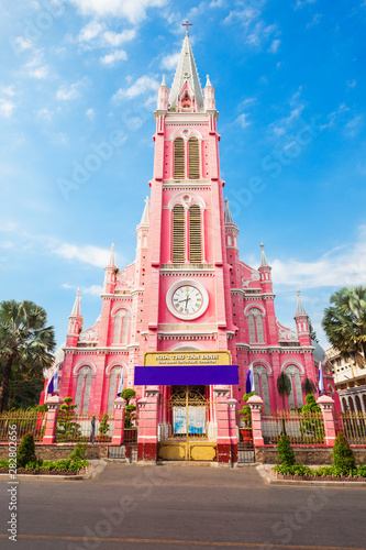The Tan Dinh parish church