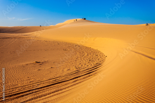 Sand dunes in Mui Ne