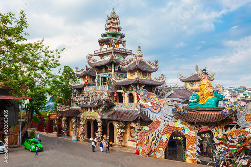 Linh Phuoc Pagoda in Dalat