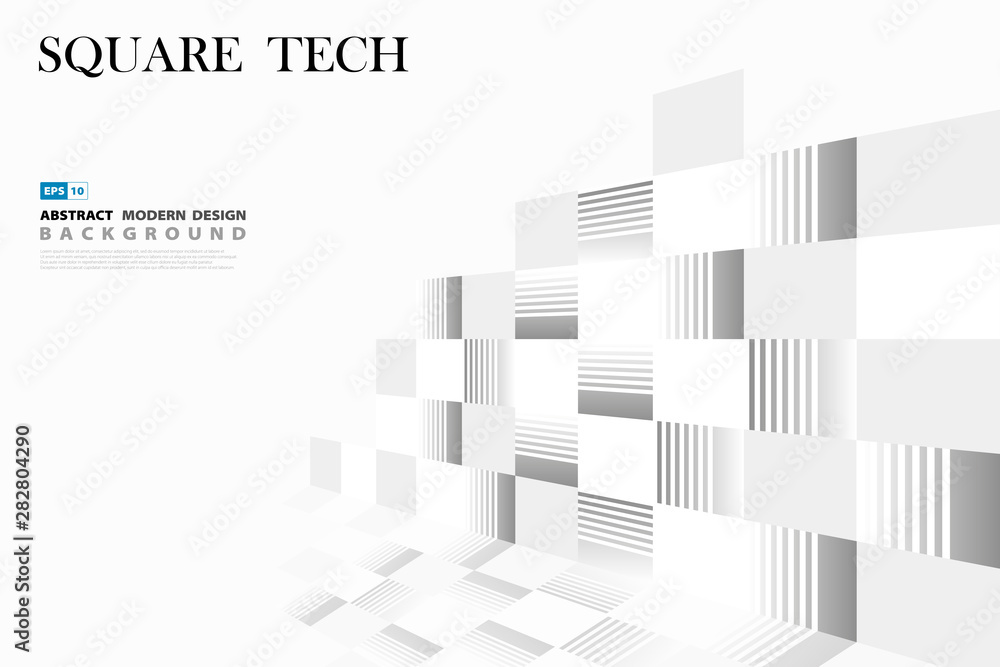 Abstract square technology pattern cover design. illustration vector eps10 Abstract square technology pattern cover design. illustration vector eps10